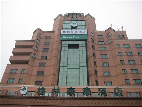 Greentree Inn Jiangsu Wuxi New District Airport Business Hotel Esterno foto