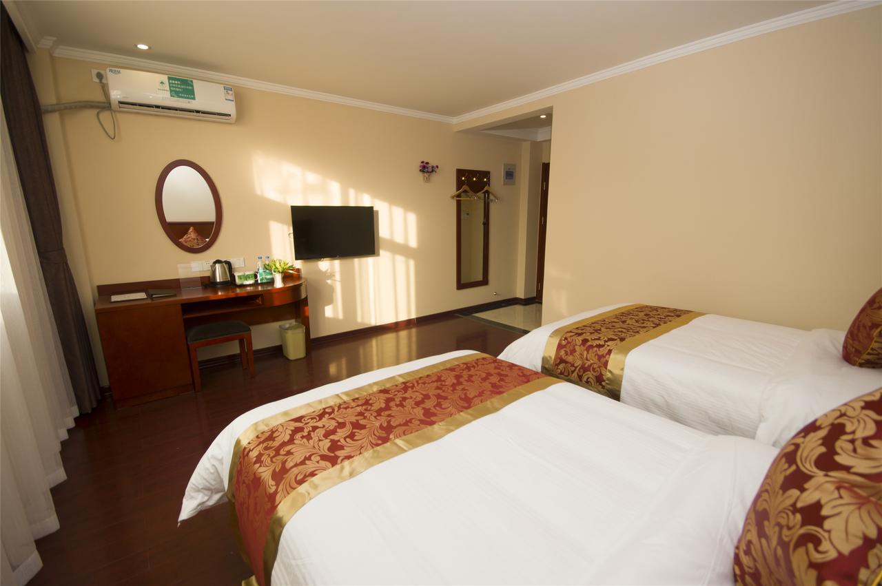 Greentree Inn Jiangsu Wuxi New District Airport Business Hotel Esterno foto