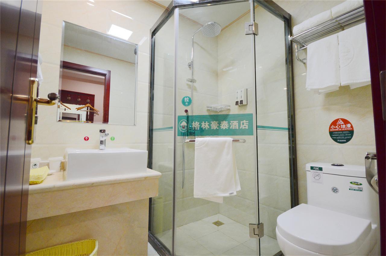 Greentree Inn Jiangsu Wuxi New District Airport Business Hotel Esterno foto