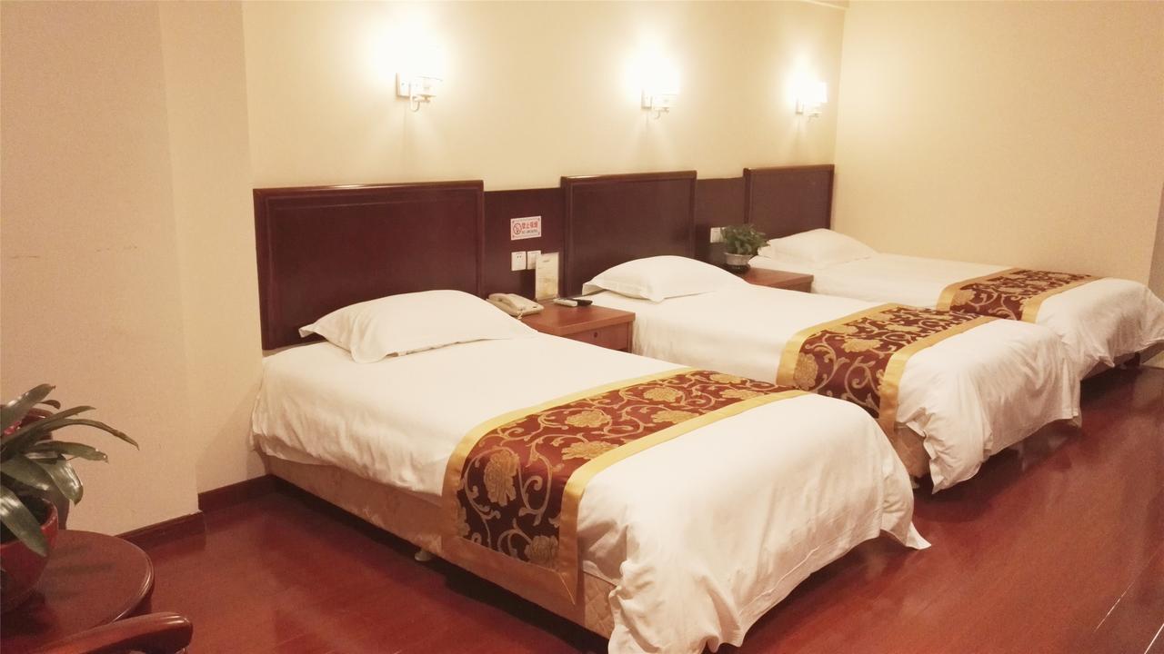 Greentree Inn Jiangsu Wuxi New District Airport Business Hotel Esterno foto